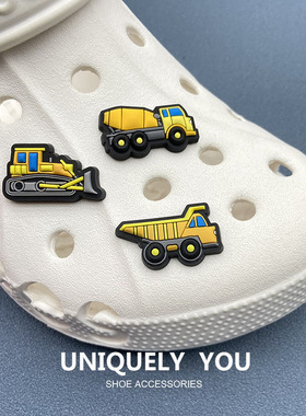 新款crocs鞋花正品洞洞卡通