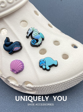 新款crocs鞋花卡骆驰智必星