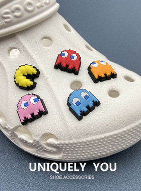 新款crocs鞋花正品洞洞卡通