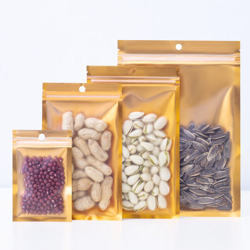 批发哑铝阴阳拉骨袋磨砂自封袋铝箔包装袋食品塑封袋产品密封袋 - 图2