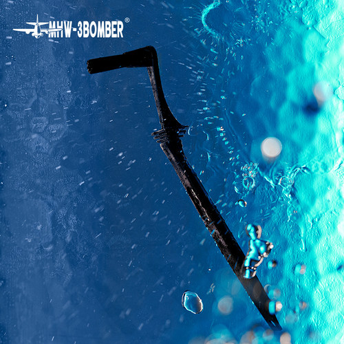 MHW-3BOMBER/轰炸机咖啡清洁毛刷半自动意式咖啡机弯头防烫毛刷 - 图0