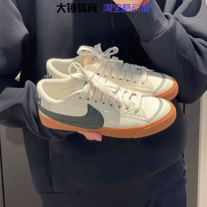 Nike/耐克BLAZER春夏男子开拓者低帮运动休闲鞋滑板鞋DR9865-101-图1