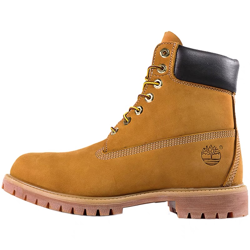 Timberland添柏岚踢不烂大黄靴户外防水高帮真皮工装马丁靴10061w - 图3