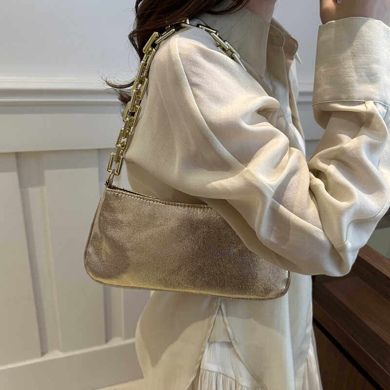 时尚质感链条手提包包女新款潮简约小方包2024夏季小众单肩腋下包,淘宝优惠券,粉丝福利购,淘宝优惠卷