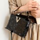 High-looking fashionable cross-body bucket bag
