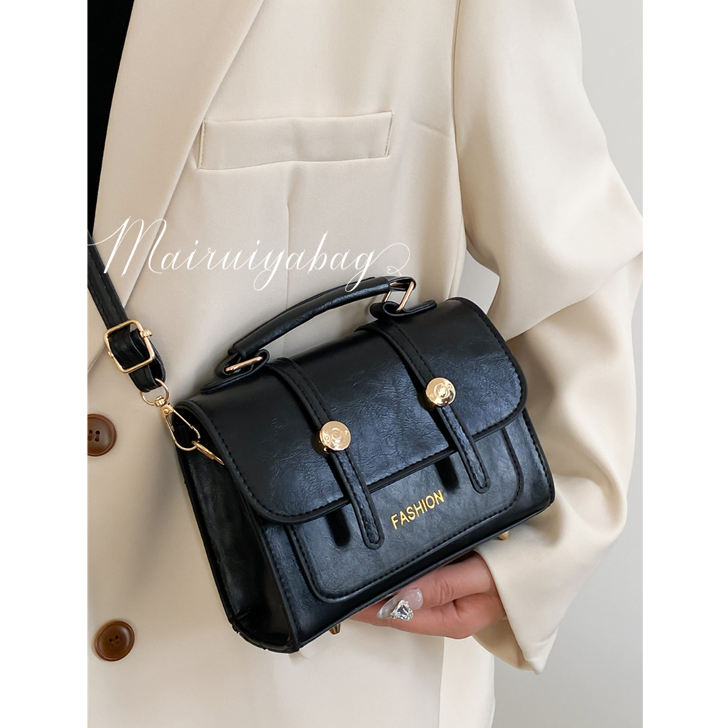 复古高级感韩系手提包包女2025新款春夏单肩斜挎包上班通勤小方包,淘宝优惠券,粉丝福利购,淘宝优惠卷