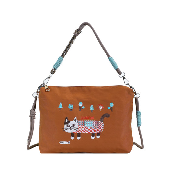 Super popular niche nylon lightweight shoulder armpit bag