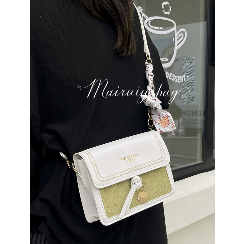 小众设计奶油撞色小方包今年流行小包包女包2025新款迷你斜挎包,淘宝优惠券,粉丝福利购,淘宝优惠卷