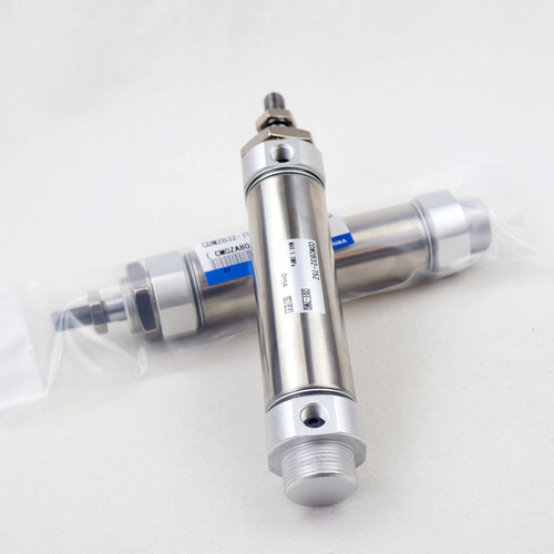 适用SMC不锈钢迷你气缸CDM2B20/2532/40-75/100Z125/150175/200AZ - 图0