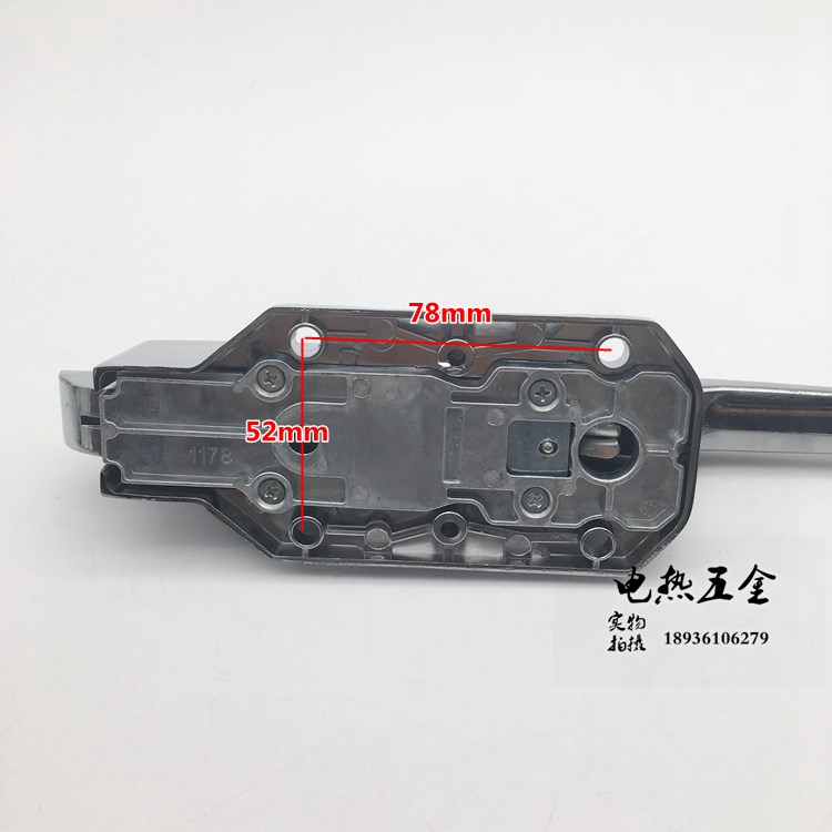 不锈钢冷冻库 凸门 安全把手 1178 烘箱锁 冷库门锁 烤箱门锁 - 图1