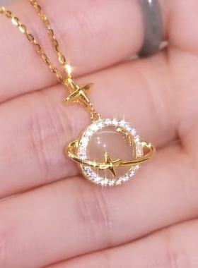 2023年新款潮星球项链女