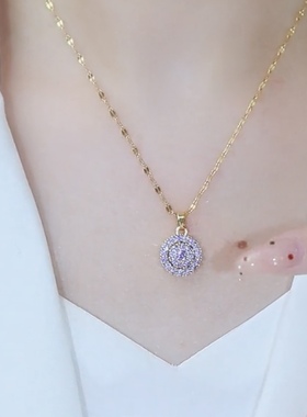 个性锁骨链轻奢气质高级吊坠