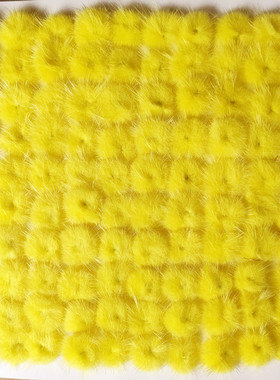 发夹手工DIY水貂毛鞋服发饰辅料