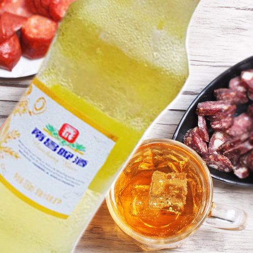 百威啤酒之南昌啤酒南昌8度  330ml*24瓶130元一箱 - 图0