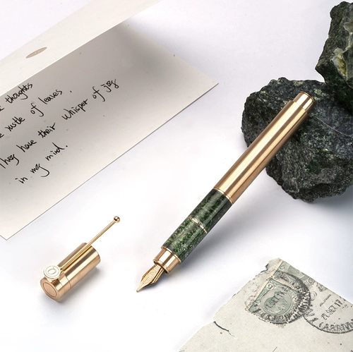 [Hongdao Cultural and Creative] Каменный сериал Fountain Pen Gift Box Set Evergreen Styl