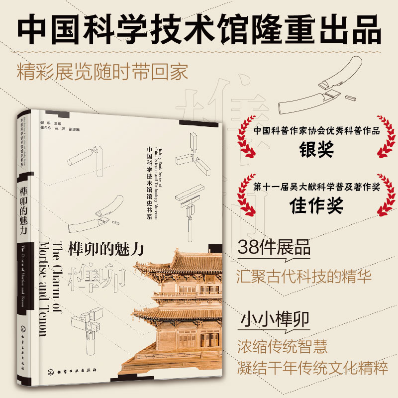 3册 藏在木头里的智慧-中国传统建筑笔记+榫卯的魅力+不只中国木建筑 结构 中式营造法式 艺术 建筑设计师书籍 穿墙透壁经典古建筑 - 图1