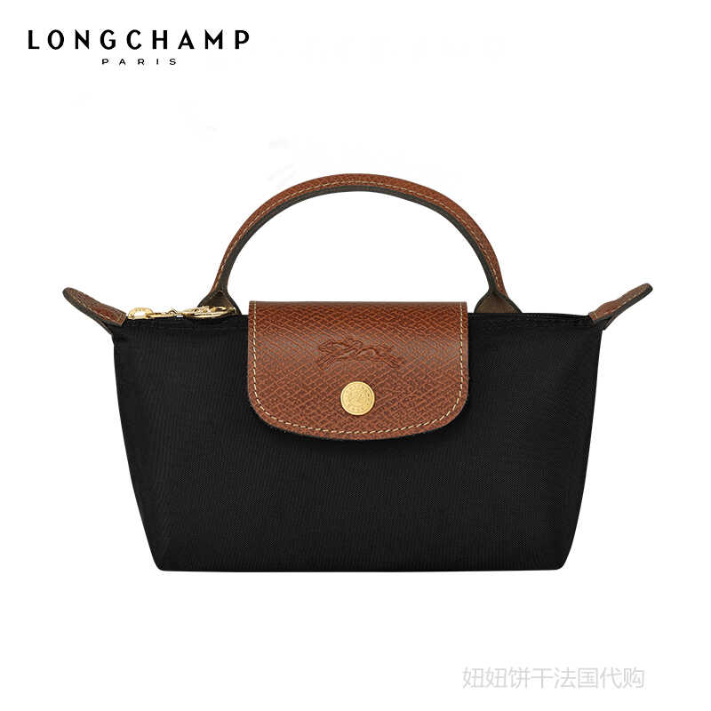 LONGCHAMP/珑骧包单柄手提包迷你饺子包mini龙骧包单肩斜挎包女包-图3