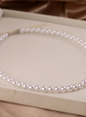 2023新款珍珠项链女爆款轻奢小众