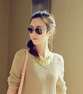 项链欧美风复古夸张流苏多层