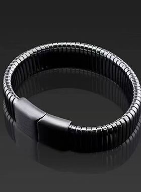 卡扣手镯手镯其他钛钢法式女