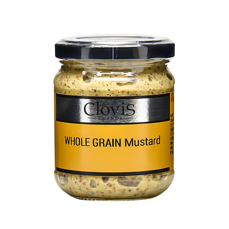 CLOVIS高洛芥末籽芥末调味酱200g法国进口汉堡酱西餐调料Mustard-图3