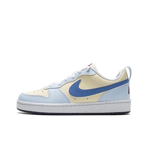 正品现货 Nike Court Borough 芝士海盐学院风低帮休闲板鞋FV8120 - 图3