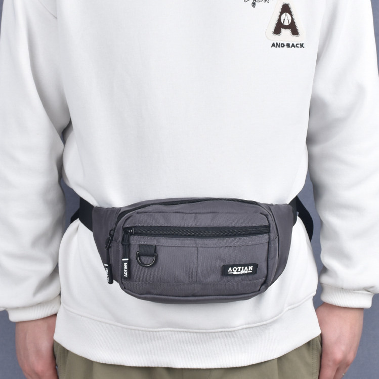 Multifunctional outdoor waist bag for men and women running sports crossbody