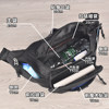 New Men's Multifunctional Waist Bag Large Capacity Crossbody Bag