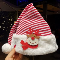 Шарф лося красная полоса Рождественская шляпа