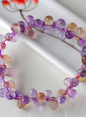 碧雅天然水晶手链正品