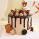 Cocoa Bear Cookie Birthday Cake Decoration Insert