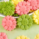 Colorful sunflower cookie cake dessert decoration ornaments