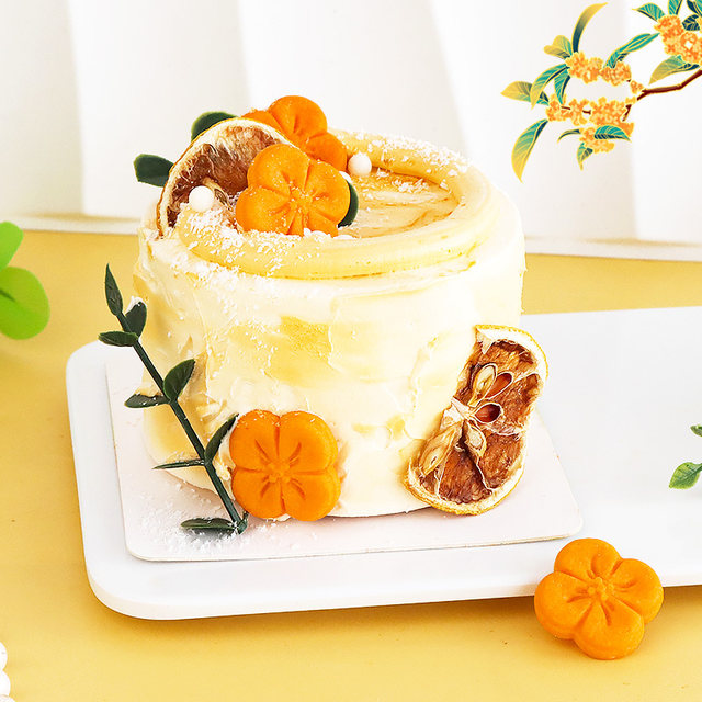 Osmanthus cake decoration biscuits flower shaped ornaments
