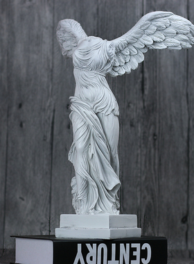 胜利女神希腊人物雕塑摆件树脂