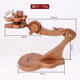 ເຄື່ອງຖັກແສ່ວ desktop beech ທີ່ຖືກຄັດເລືອກ stand multifunctional ຄົວເຮືອນທີ່ນັ່ງໄມ້ແຂງ embroidery stand embroidery cross stitch European embroidery handmade diy