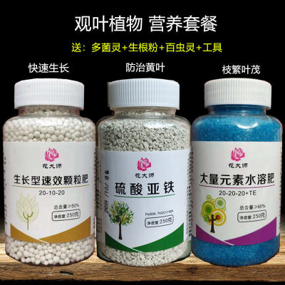 花多多养花肥料盆栽磷酸二氢钾速效复合肥硫酸亚铁氮肥尿素颗粒肥 虎窝淘
