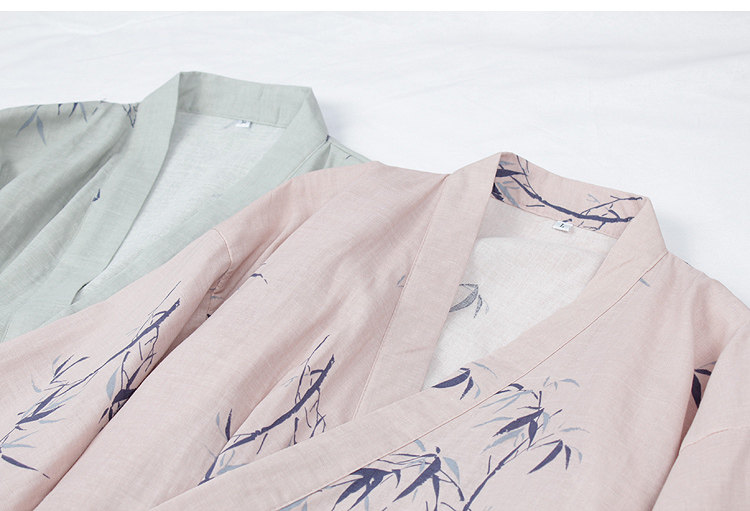 包邮夏季男女纯棉睡衣长款浴衣全棉古风家居服汉服睡袍中国风,淘宝优惠券,粉丝福利购,淘宝优惠卷