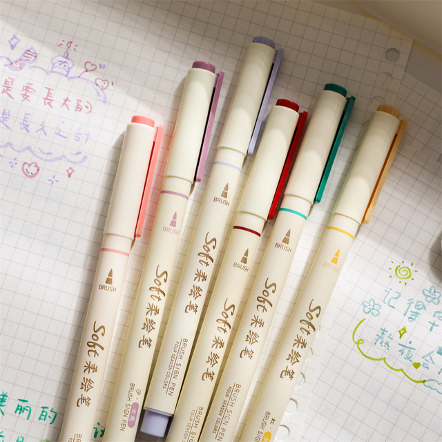 Point stone soft painting color beauty pen soft pen