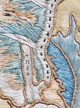 十指春风古代刺绣桑蚕丝材料包