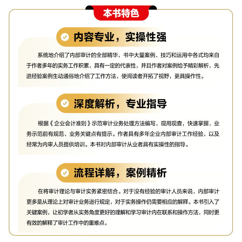 企业内部审计全流程实战从入门到实践内审企业管理审计流程审计准则内部控制财务会计企业经营企业内部审计全流程实操-图1