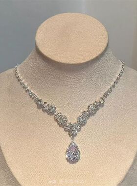 晚宴女主项链女奢华项链高级感