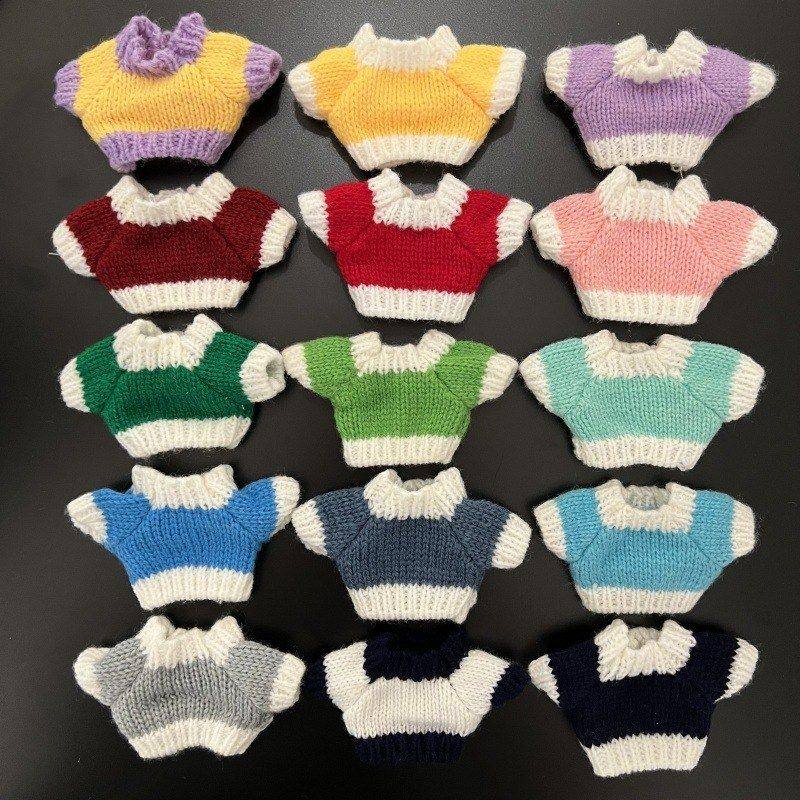 娃娃拉布布小毛衣10-14厘米棉花娃娃衣服西高地雪莉玫掌门狗换装,淘宝优惠券,粉丝福利购,淘宝优惠卷