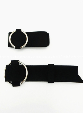 欧美暗黑系朋克风宽皮绳秋冬手环