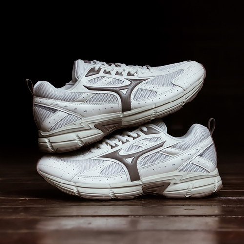 Mizuno/美津浓SPEED轻量减震复古厚底老爹鞋透气跑步鞋 D1GH2230 - 图2