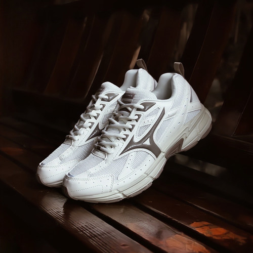 Mizuno/美津浓SPEED轻量减震复古厚底老爹鞋透气跑步鞋 D1GH2230 - 图1