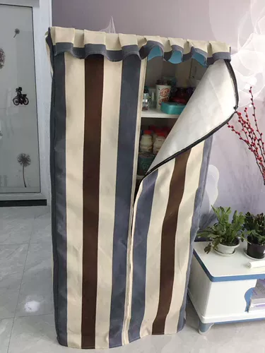 Шкаф для одежды, льняная крышка ткани, стипендиальная крышка пыли, на заказ -приготовление шкаф -крышки для обуви