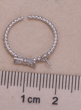 s925纯银手工diy制作戒指