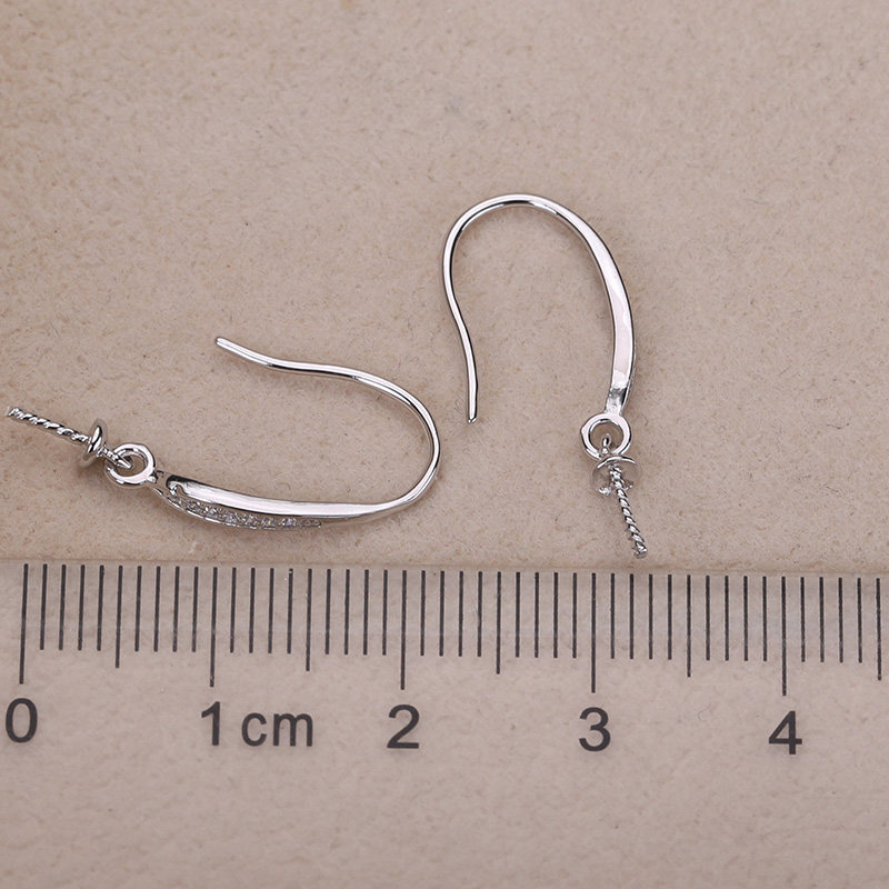 s925纯银银饰耳饰配件 珍珠饰品diy手工制作耳钩耳坠半成品耳环,淘宝优惠券,粉丝福利购,淘宝优惠卷