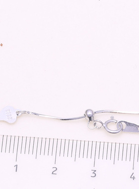 珍珠吊坠配件 s925纯银含项链 蛇骨链配件套链 diy项坠手工饰品