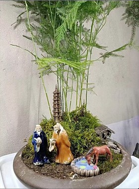 陶瓷李白诗人休闲单人坐山公